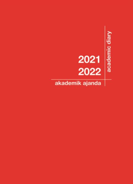 Akademi Çocuk 2021 2022 Akademik Ajanda 3078 Kırmızı 21x29 cm