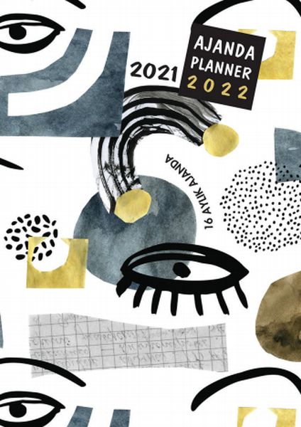 Akademi Çocuk 2021 2022 16 Aylık Ajanda Blue 12 x 17 cm