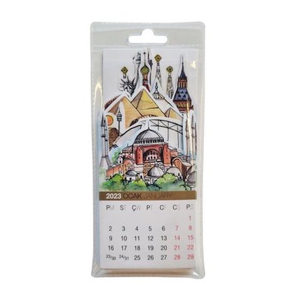 Akademi Çocuk 73x16 cm Around The World 2022 2023 Takvim