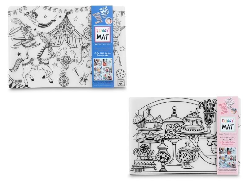 Funny Mat 2'li Set Sirk, Pastane