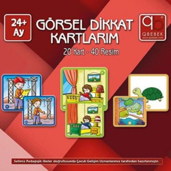 Görsel Dikkat Kartlarım 24 Ay