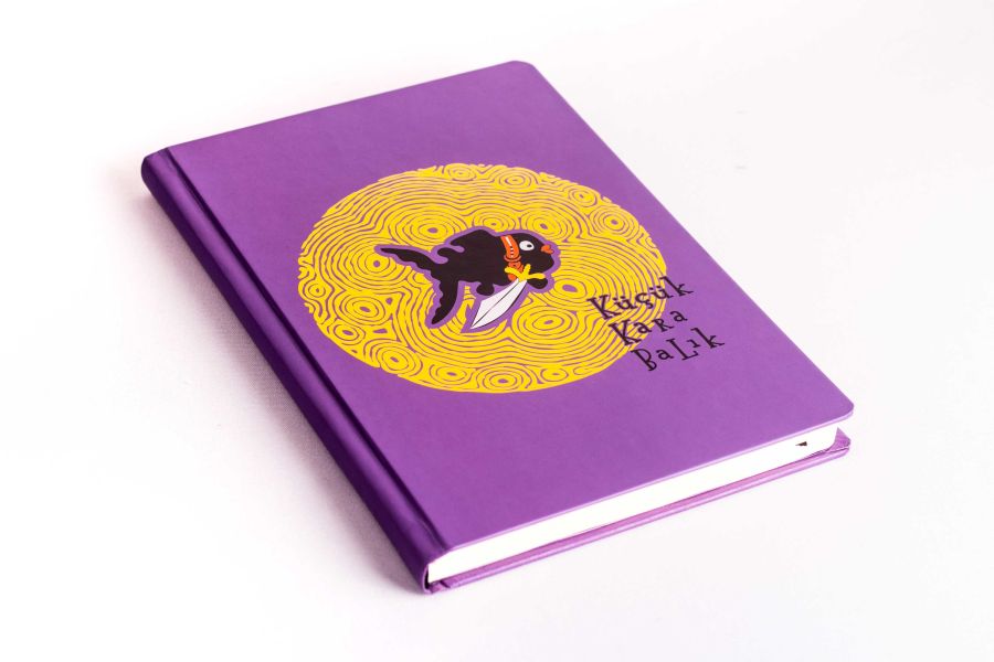 Küçük Kara Balık Defteri Mor Ciltli