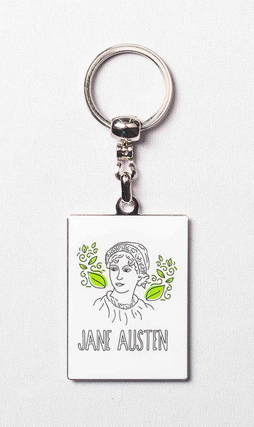 Can Dükkan Portreler Serisi Jane Austen Anahtarlık