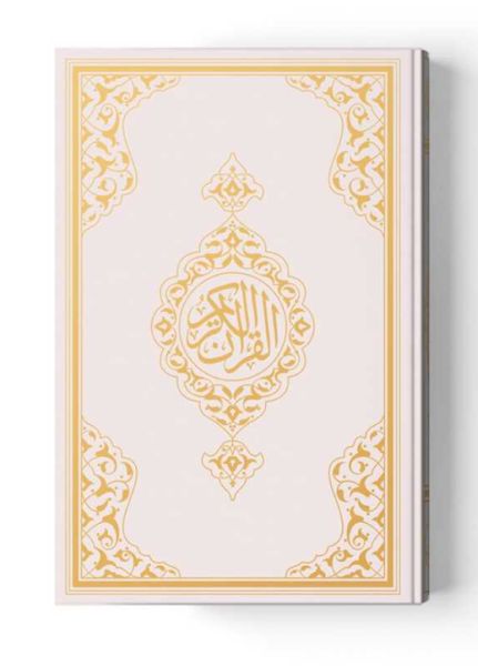 2 Renkli Orta Boy Kur'An I Kerim Miklepsiz Beyaz