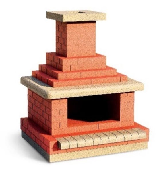 Minyatür Şömine Kırmızı Paket İçi 1220