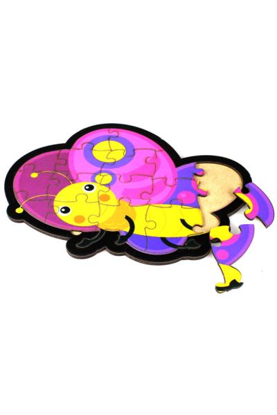 Kelebek Puzzle Ahşap