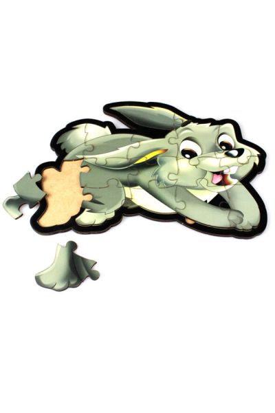 Tavşan Puzzle Ahşap