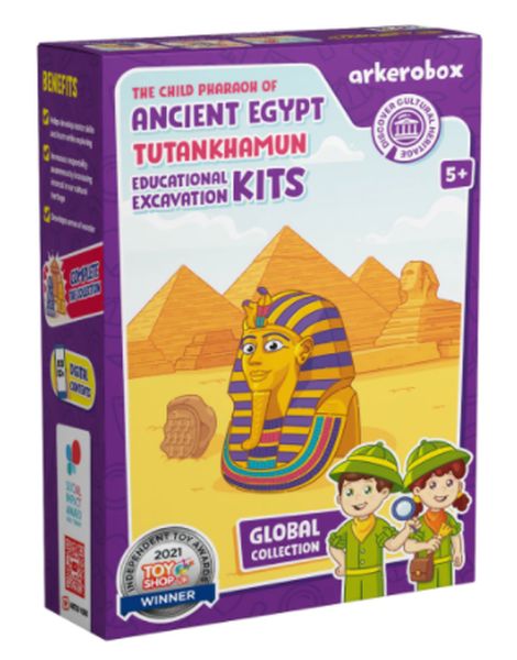 Arkerobox Antik Mısır Tutankhamun Eğtici Kazı Seti