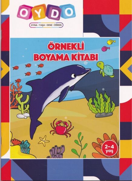 Örnekli Boyama Kitabı Hayvanlar 2
