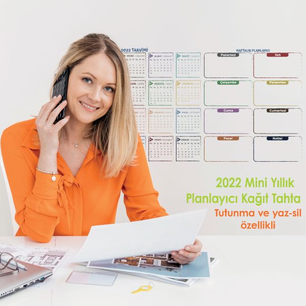 Mini Yıllık Takvim Blister