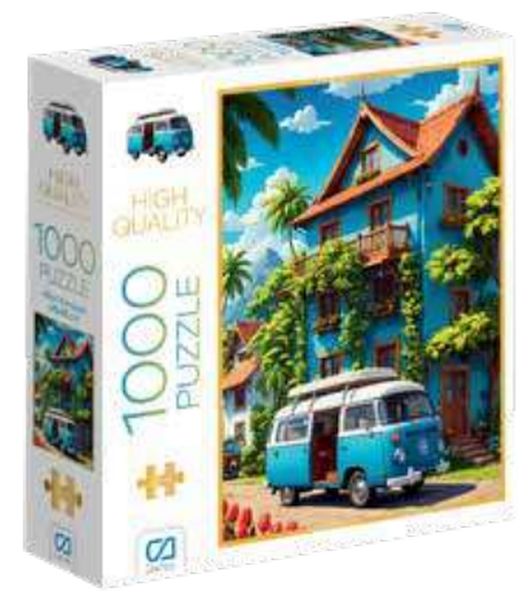 Mavi Karavan Puzzle 1000