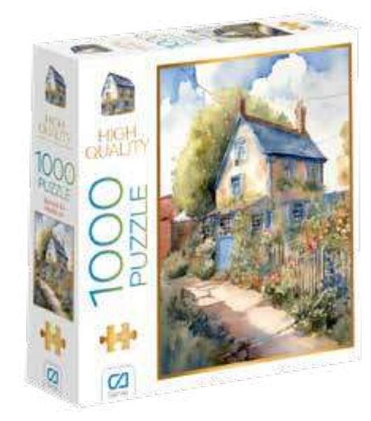 Bahçeli Ev Puzzle 1000