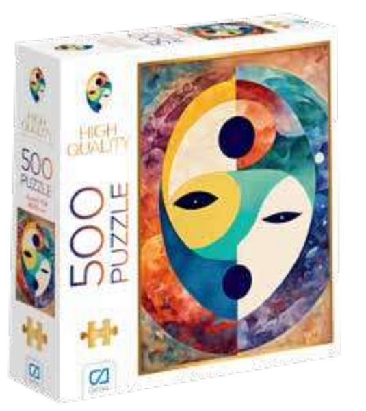 Gizemli Yüz Puzzle 500