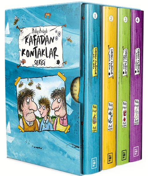 Kafadan Kontaklar Serisi 4 kitap Kutulu Set