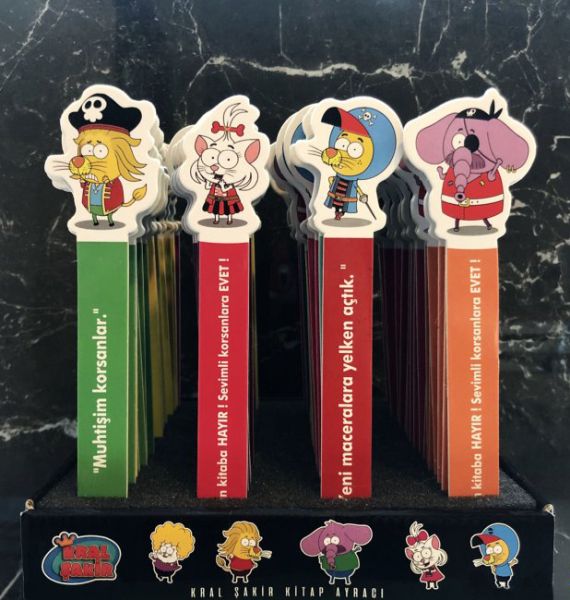 Kral Şakir Ayraç Display 72 Adet