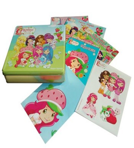 Çilek Kız Metal Kutu