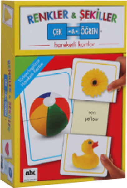 Çek ve Öğren Renkler ve Şekiller Ciltli