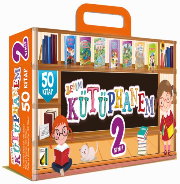 Benim Kütüphanem Seti 2. Sınıf 50 Kitap