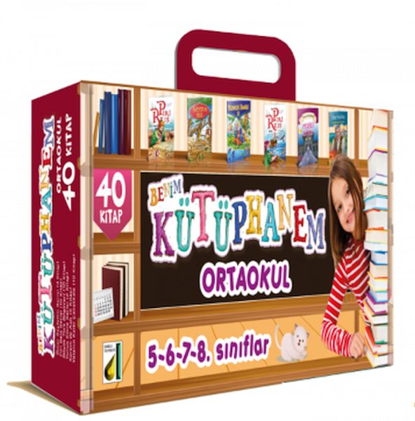 Benim Kütüphanem Ortaokul 5.6.7.8. Sınıflar 40 Kitap