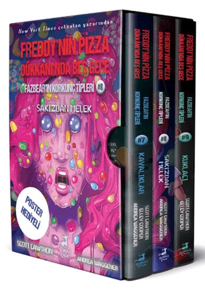 Fazbear'in Korkunç Tipleri Poster Hediyeli Kutulu Set 7 8 9