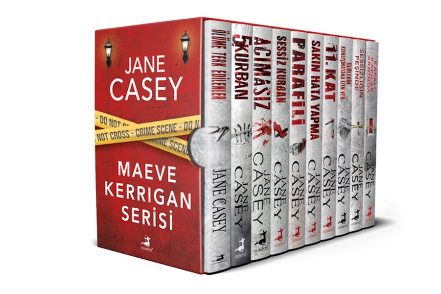 Jane Casey Maeve Kerrigan Serisi Tüm Kitaplar Kutulu Set