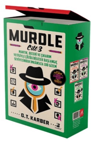 Murdle 3 Kitaplık Kutulu Set