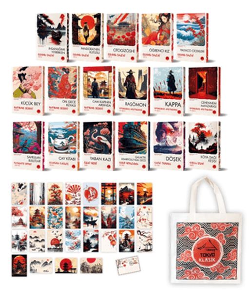 Japon Klasikleri Seti 17 Kitap Takım