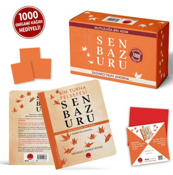 Senbazuru Bin Turna Felsefesi Kutulu Kitap
