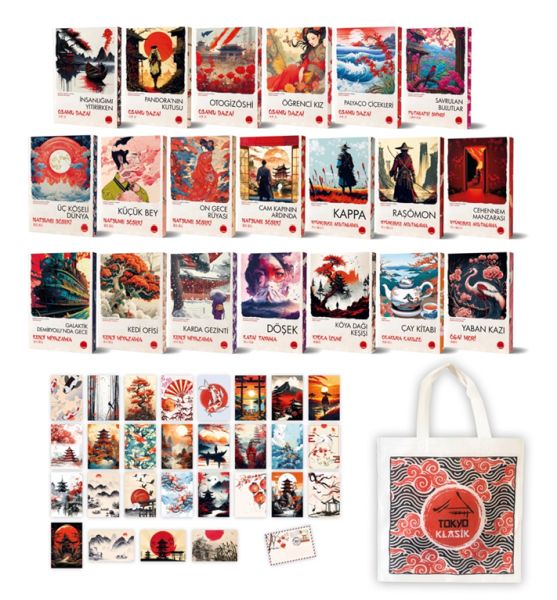 Japon Klasikleri Seti 20 Kitap Takım