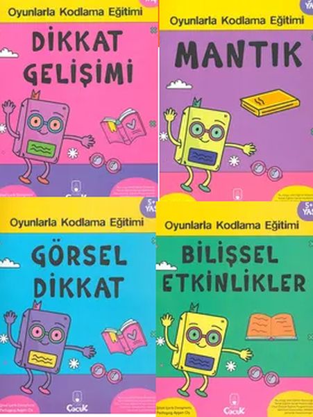 Kodlama Eğitimi 5 yaş 4 Kitap