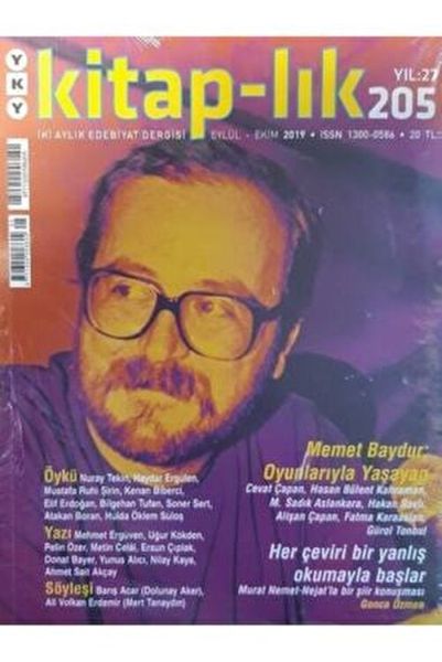 Kitap lık Sayı 208 İki Aylık Edebiyat Dergisi