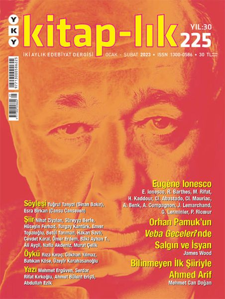 Kitap lık Sayı 225 Eugène Ionesco Tiyatrosu