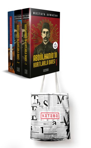 Abdülhamidin Kurtlarla Dansı Seti 3 Kitap Çanta Hediyeli
