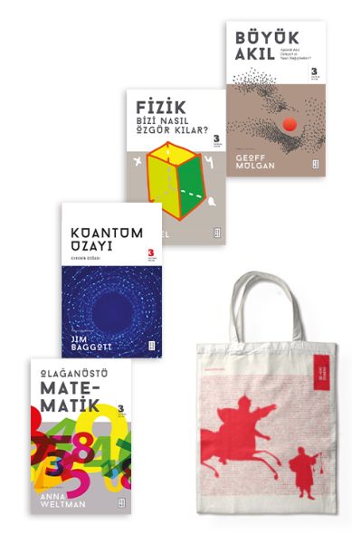Ketebe Bilim Seti 4 Kitap Bez Çanta Hediyeli
