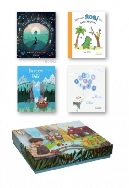 Ketebe Çocuk Kutulu Set 2 4 Kitap Takım