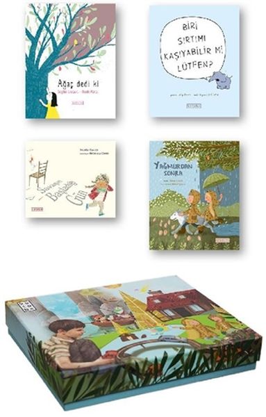 Ketebe Çocuk Kutulu Set 4 4 Kitap Takım