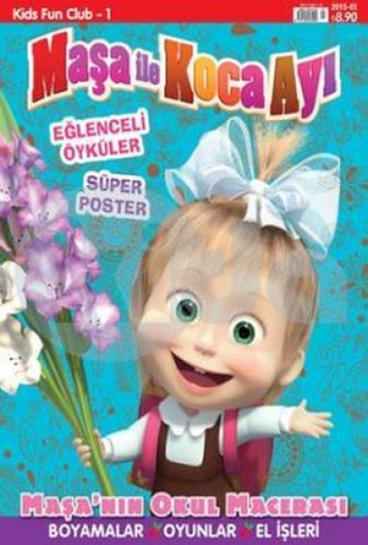 Maşa ile Koca Ayı Dergisi Mayıs