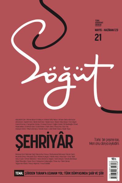 Söğüt Türk Edebiyatı Dergisi Sayı 21 Mart Nisan 2023
