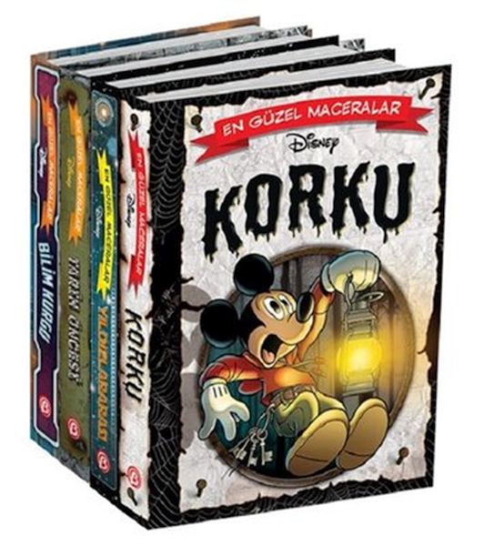 Disney En Güzel Maceralar Serisi Çizgi Roman 4 Kitap Seti