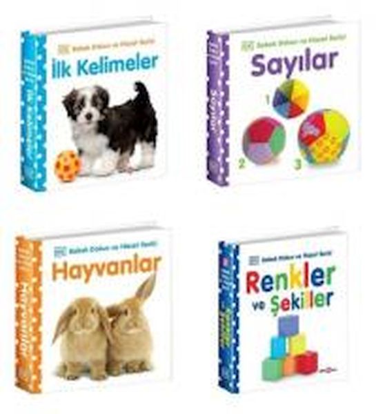 Bebek Dokun ve Hisset Seti 4 Kitap Takım Ciltli