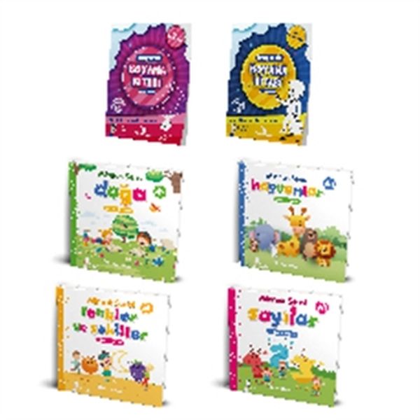 0 3 Yaş Bebek Kitapları Seti 6 Kitap