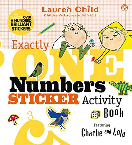 Charlie Lola Exactly One Numbers Sticker Activity Book