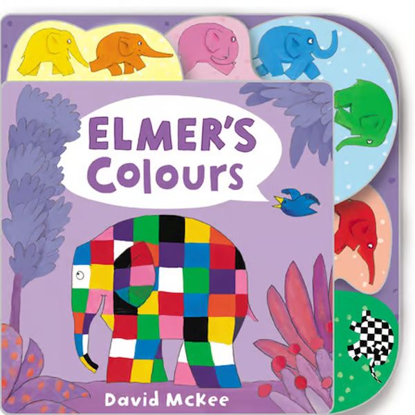 Elmer's Colours Tabbed Board Book