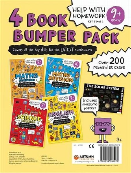 Help with Homework 4 Book Bumper Pack 9