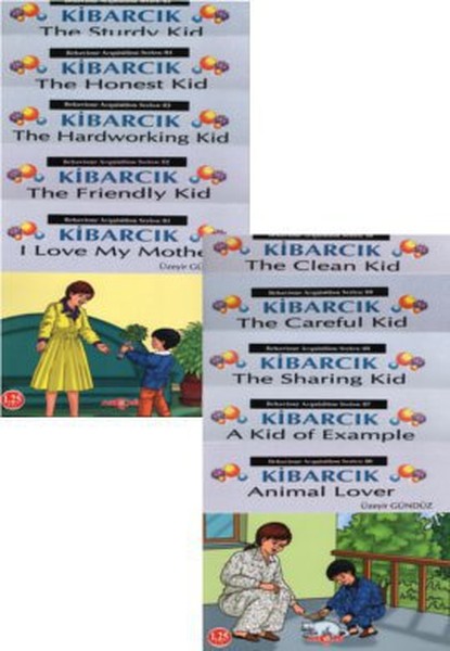 Kibarcık Davranış Kazandırma Dizisi 10 Kitap İngilizce
