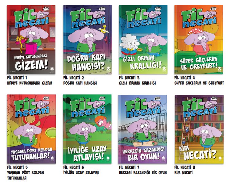 Fil Necati Seti 8 Kitap