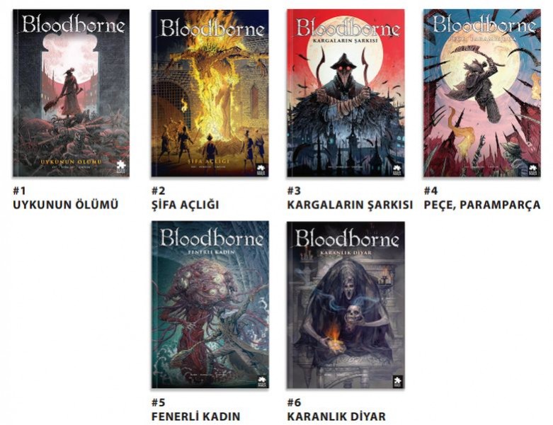 Bloodborne Seti 6 kitap