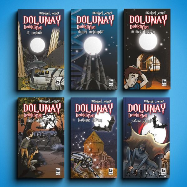 Dolunay Dedektifleri Seti 6 Kitap takım