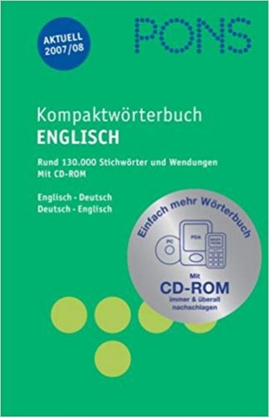 Kompaktwörterbuch Englisch Deutsch