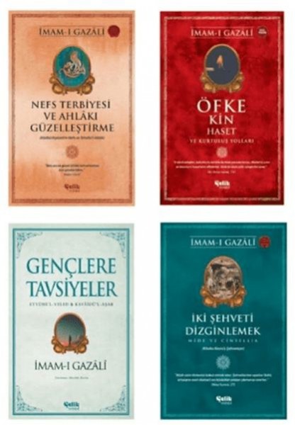 İmam Gazali Nefs Terbiyesi Seti 4 Kitap